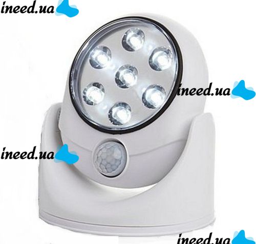 LED світильник з датчиком руху Light Angel універсальна підсвітка