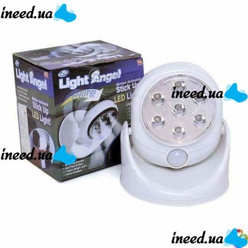 LED світильник з датчиком руху Light Angel універсальна підсвітка