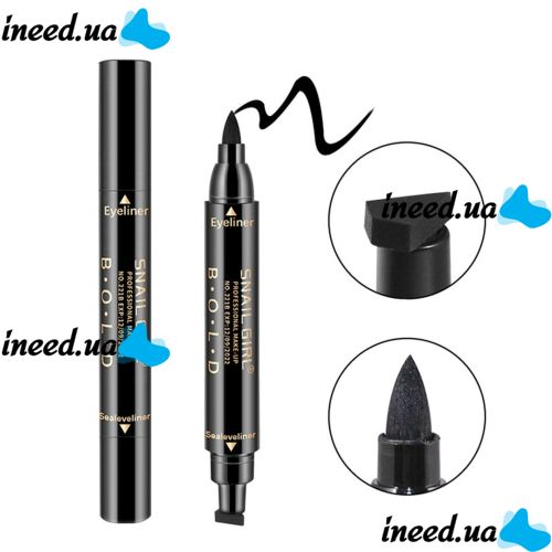 Waterproof Double-sided Eyeliner B.O.L.D Snail Girl Eyeliner 221A/221B Arrow Stamp Handaiyan BOLD