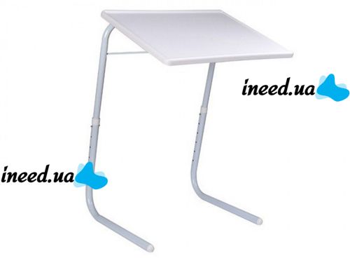Мобільний складаний столик для ноутбука і їжі Table Mate 2 з регулюванням висоти і нахилом