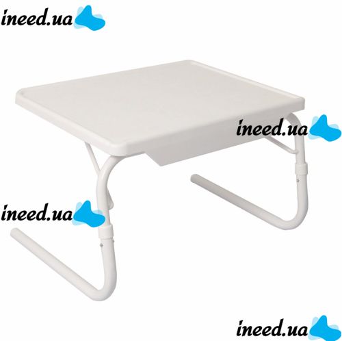 Мобільний складаний столик для ноутбука і їжі Table Mate 2 з регулюванням висоти і нахилом