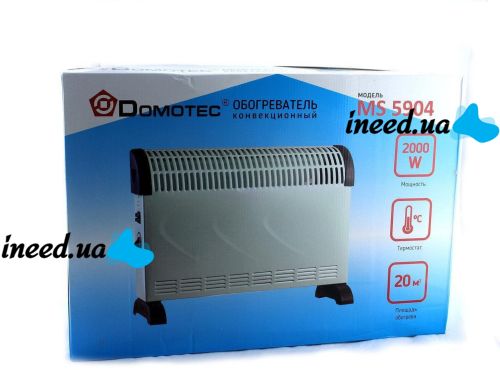 Floor electric convector Domotec MS-5904 2000W convector heater