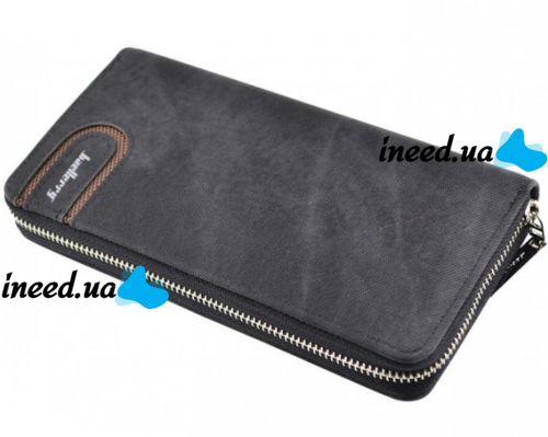 Baellerry Denim S1514 Black Black Men's Clutch Wallet Wallet Wallet Wallet