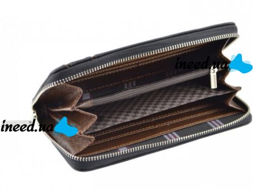 Baellerry Denim S1514 Black Black Men's Clutch Wallet Wallet Wallet Wallet