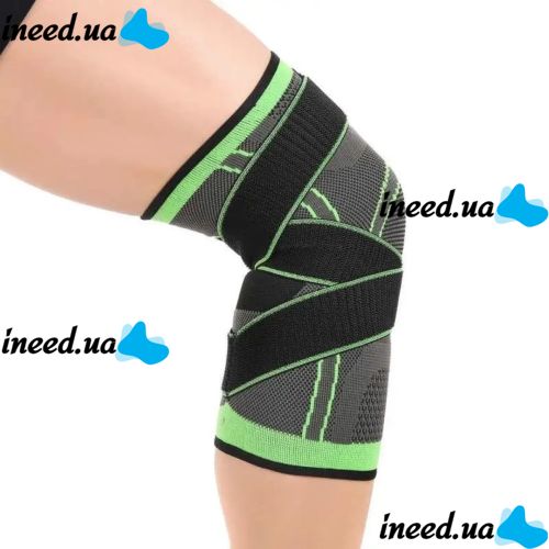 Эластичный бандаж коленного сустава Knee Support WN-26 Фиксатор колена, Наколенник компрессионный для защиты суставов Supretto Двигайся легко