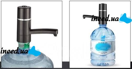 Electric pump for drinking water Domotec MS-4000, electric pump for a bottle of water, Portable electric pump dispenser dispenser for cooler