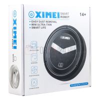 Розумний смарт робот пилосос Ximei Smart Robot 102 PRO 1200mAh 1500W акумуляторний самоубирающийся робот-пилосос для сухого прибирання будинку Чорний