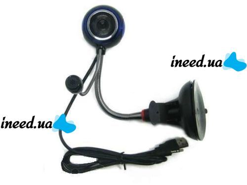 USB веб камера з мікрофоном Livecam STX - 08 Web Cam на присоску для ПК Комп'ютера