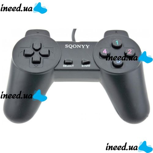 Проводной USB джойстик для ПК Corpus DC-701U PC GamePad для компьютера
