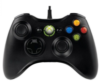 Wired USB Joystick for PC USB-360 Black under the Guise of Xbox 360 Vibro Black