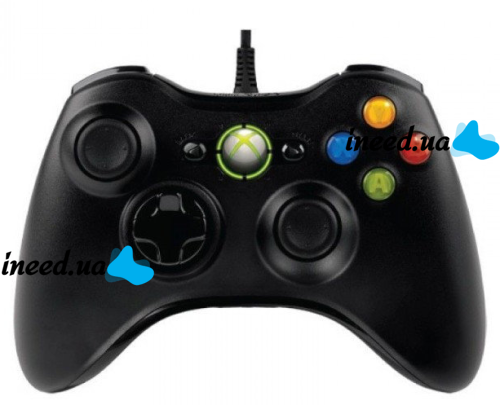 Wired USB Joystick for PC USB-360 Black under the Guise of Xbox 360 Vibro Black