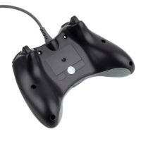 Проводной джойстик Microsoft Xbox 360 Black Оригинал Черный