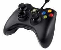Проводной джойстик Microsoft Xbox 360 Black Оригинал Черный