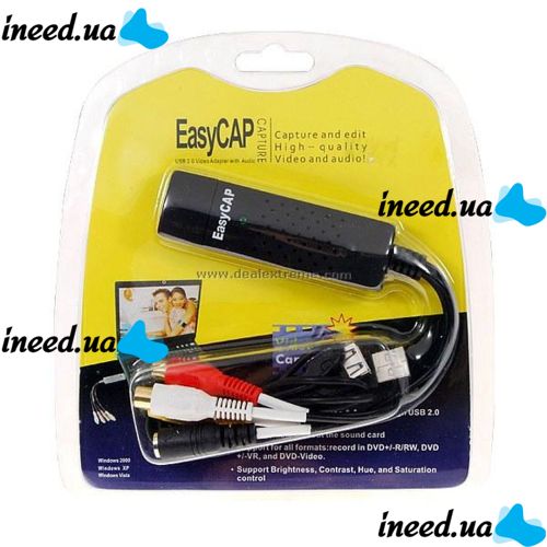 USB Video Capture Card EasyCap Adapter Digitization Easy Cap Easy Cap