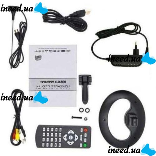 Car Portable LCD TV 9.5" TV Opera OP-902 T2 Color Monitor 9.5 inch