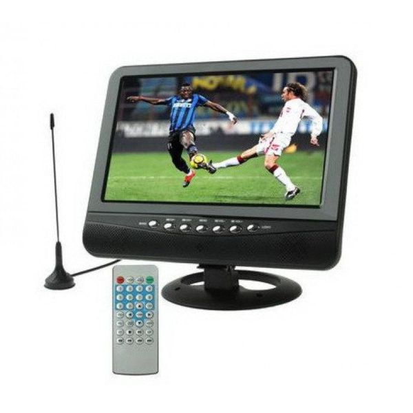 Автомобильный портативный LCD телевизор 9.5" TV Opera OP-902 T2 цветной монитор 9.5 дюймов