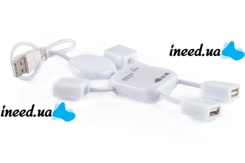 USB хаб Чоловічок Hi-Speed на 4 порти розгалужувач