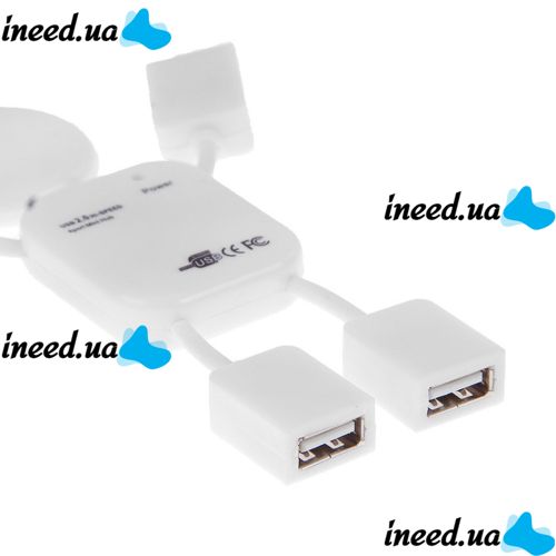 USB хаб Чоловічок Hi-Speed на 4 порти розгалужувач