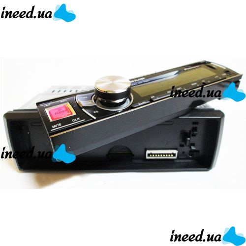 Universal car radio ISO Pioneer 1093 with removable panel player with USB and SD, Car radio player with remote control in the car