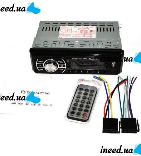 Car radio ISO Pioneer 2053 car radio with Bluetooth
