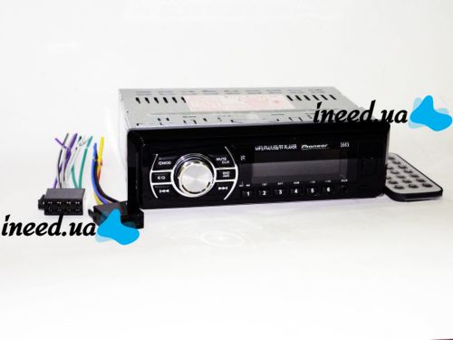 Car radio ISO Pioneer 2053 car radio with Bluetooth