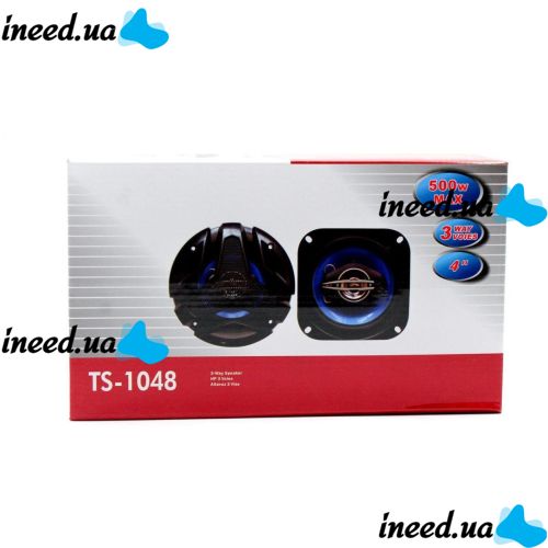 Automotive acoustics Pioneer TS-1048 500W car speakers 4", 10 cm