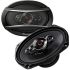 Автомобильная акустика Pioneer TS-6996E 650W автомобильные колонки 6"x9", 16x24 см