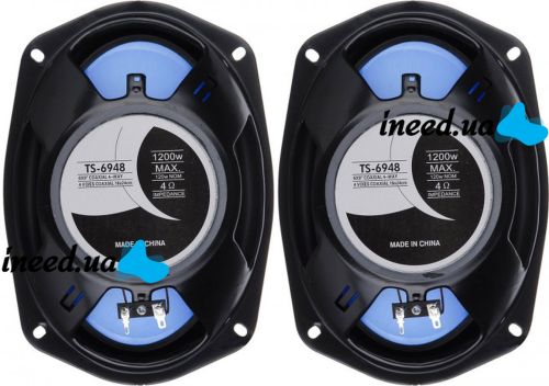 Automotive acoustics Pioneer TS-6948 1200W car speakers 6"x9", 16x24 cm