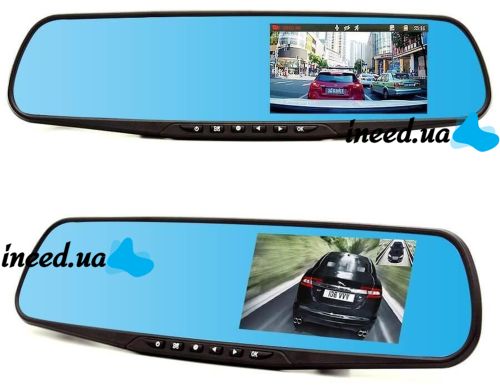 Автомобільний відеореєстратор Vihicle blackbox DVR 138E 4.3 " дзеркало заднього виду з відеореєстратором