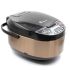 Domotec MS-7723 900W Gold Steel Slow Cooker with 5 liter deep fryer 11 programs