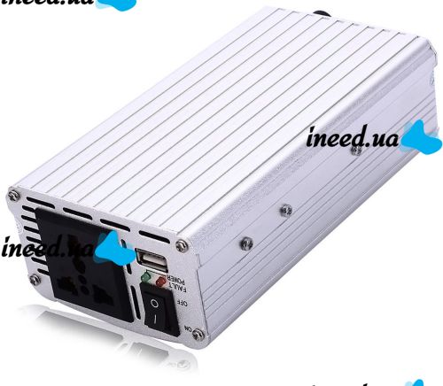 Автомобільний інвертор 12v-220v 1000W перетворювач напруги, 12В 220В 1000Вт