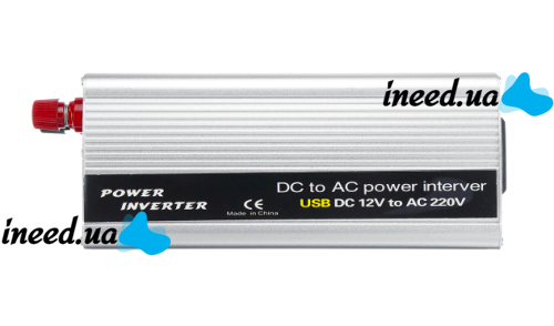 Автомобільний перетворювач напруги 12V-220V 2000W, авто інвертор, 12В 220В 2000Вт