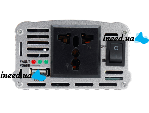 Автомобільний перетворювач напруги 12V-220V 2000W, авто інвертор, 12В 220В 2000Вт