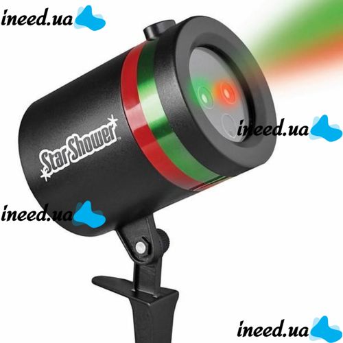 Outdoor New Year Laser Projector Star Shower 8 in 1 15W Star Shower Plastic