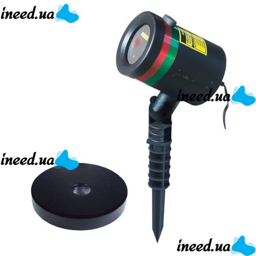 Outdoor New Year Laser Projector Star Shower 8 in 1 15W Star Shower Plastic