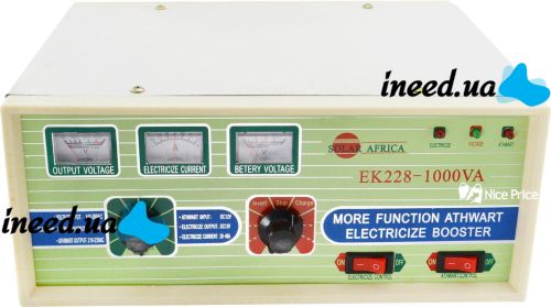 Автомобільний перетворювач напруги Solar Africa si - 1000VA 1000W авто інвертор 12v-220v з зарядним