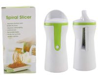 Ручная терка овощерезка GRATER Sunkist Spiral Sliser, Спиральная терка для морковки по-корейски, овощей и фруктов, Спиральный слайсер Зеленый