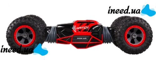 Машинка перевертиш на радіокеруванні Hyper Leopard King UD2169A Red Машинка-перевертиш Леопард Червона