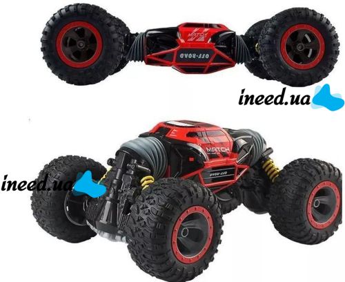 Машинка перевертиш на радіокеруванні Hyper Leopard King UD2169A Red Машинка-перевертиш Леопард Червона