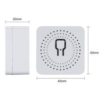 Розумне бездротове міні Wi-Fi релле Smart Home 16A для розумного будинку, бездротовий Автоматичний WiFi вимикач з таймером в систему Розумний будинок
