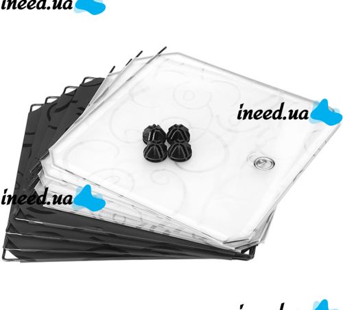 Складаний шафа органайзер для речей Storage Cube Cabinet МР 416-102 146х37х146 см Пластикова тумба на 16 секцій поличка для одягу та взуття Чорна