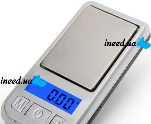 Mini Pocket Jewelry Electronic Scales 0.1-200 g NEW 398i with LCD Display, Portable Compact Digital Scales with Backlight and Case 7.2X4.1 cm