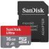 Карта пам'яті microSD SanDisk Ultra 16GB class 10 c перехідником SDHC адаптер SDXC