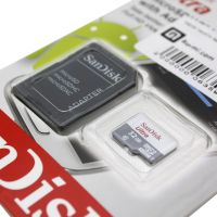 SanDisk Ultra 32GB class 10 microSD card with SDHC adapter SDXC adapter