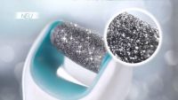 Electric Roller file for feet and feet Scholl Velvet Smoooth Express Pedi, Electric pumice stone for pedicure with roller, Sholl, Shol