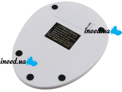 Електронні кухонні ваги Domotec MS - 126 з чашею до 7 кг ACS-126 / Matarix MX-407, кулінарні ваги Домотек для продуктів на батарейках білі