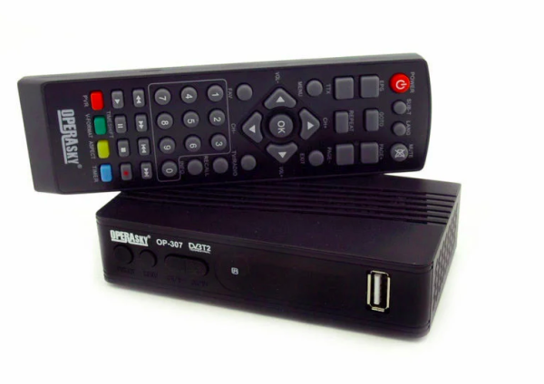 Digital Terrestrial Tuner T2 Operasky OP-307 Receiver T2 with Screen