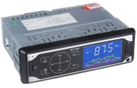 Universal car radio 1DIN ISO Pioneer MP3-3881 with touch buttons and remote control, Touch radio player in the car with USB and SD
