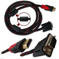 GBX HDMI-VGA High Speed Cable ( V1.4 ) 1.5M Adapter Cable Adapter hdmi vga cable adapter gold plated reinforced