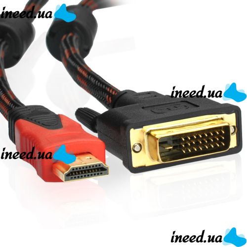 GBX HDMI-VGA High Speed Cable ( V1.4 ) 1.5M Adapter Cable Adapter hdmi vga cable adapter gold plated reinforced